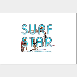 Surf Star Posters and Art